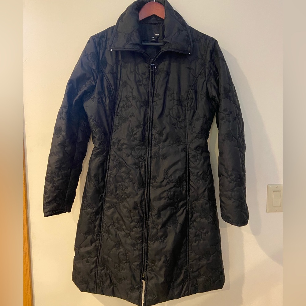 H&M long puffer jacket